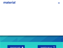 Tablet Screenshot of materialmc.co.uk